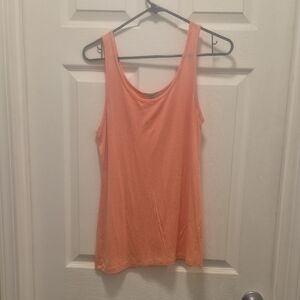 Papaya Coral Size Large Tank Top